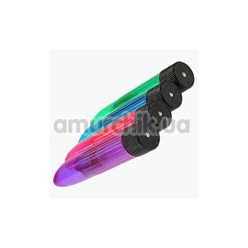 Мини-вибратор Lady Finger Crystal Clear, фиолетовый