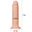 Фаллоимитатор Realistic Long Dildo 11, телесный - Фото №11
