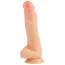 Фалоімітатор Real Touch S Real Beats Dong 7.8 Inch Dildo No.02, тілесний - Фото №2