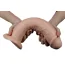 Вибратор Lovetoy Realistic Long Vibrating Dildo 11, телесный - Фото №4