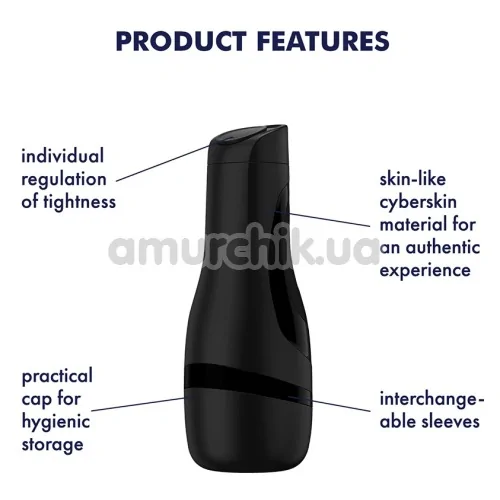 Мастурбатор Satisfyer Men Classic, черный