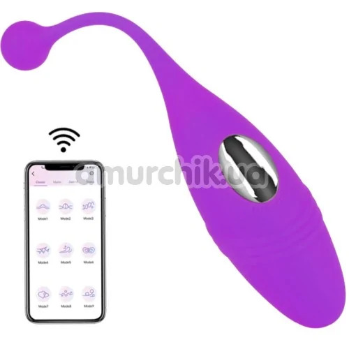 Виброяйцо Remote Control Vibrating Egg PL-APP886, фиолетовое