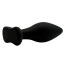 Анальная пробка Alume Silicone Bulb Anal Plug S, черная - Фото №4