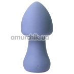 Кліторальний вібратор Sweet Em Velvet Lure Mushroom, синій - Фото №1