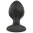 Анальная пробка Boss Series Silicone Anal Plug L, черная - Фото №5