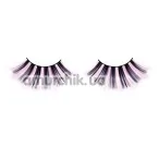 Ресницы Pink-Black Glitter Eyelashes (модель 519) - Фото №1