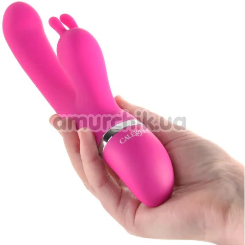Вибратор Foreplay Frenzy Bunny Kisser, розовый