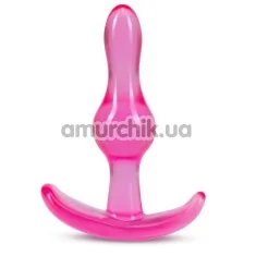 Анальная пробка B Yours Curvy Anal Plug, розовая - Фото №1