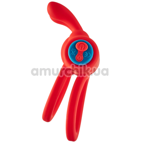 Виброкольцо для члена Love Signal Thrill Ring, красное