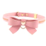 Ошейник с поводком Lockink Sevanda Love Heart Butterfly Leather Collar, розовый - Фото №2