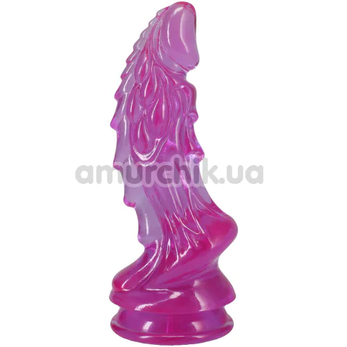 Фаллоимитатор Doc Johnson Crystal Jellies Invader 8.5, фиолетовый