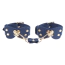 Фіксатори для ніг Taboom Silicone Supreme Ankle Cuff Set, сині - Фото №1