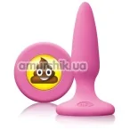 Анальна пробка Mojis SHT, рожева - Фото №1
