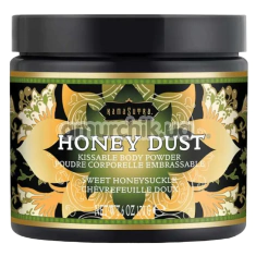 Съедобная пудра для тела Honey Dust Kissable Body Powder Sweet Honeysuckle - жимолость, 170 грамм - Фото №1