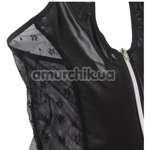 Сукня Star Night Mesh & Zipper Sexy Dress, чорна