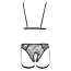 Комплект Cottelli Lingerie 22139581021 Set, черный: бюстгальтер + трусики - Фото №6