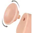 Фаллоимитатор Sliding-Skin Dual Layer Dong 9 с мошонкой, телесный - Фото №5