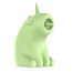 Симулятор орального сексу для жінок з вібрацією Univibe Sexy Unicorn, салатовий - Фото №2