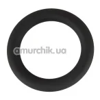Эрекционное кольцо для члена Black Velvets Cock & Ball Loop, черное - Фото №1