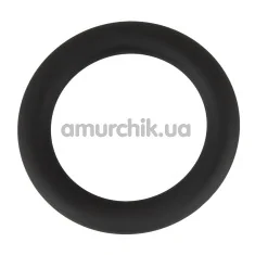 Ерекційне кільце для члена Black Velvets Cock & Ball Loop, чорне - Фото №1