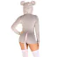Костюм мышки Leg Avenue Comfy Mouse Costume, серый - Фото №5