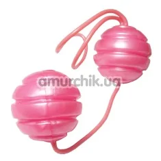 Вагінальні кульки Candy Balls рожеві - Фото №1