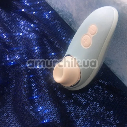 Симулятор орального сексу для жінок Womanizer Liberty, блакитний