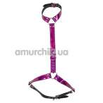 Портупея Bad Kitty Strap, фиолетовая - Фото №1