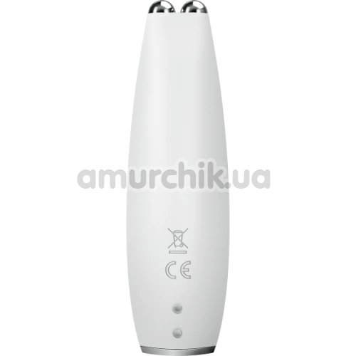 Микротоковая ручка для подтяжки кожи лица Geske MicroCurrent Face-Lift Pen 6 in 1, белая