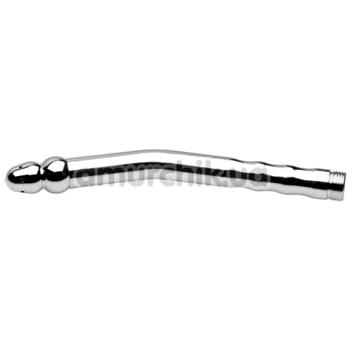 Інтимний душ Clean Stream Angled Enema Nozzle, срібний