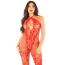 Комбинезон Leg Avenue Pretty Persuasion Lace Bodystocking, красный - Фото №3