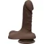 Фалоімітатор The D Dual Density Super D 6 Inch With Balls, коричневий - Фото №1