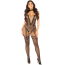 Комбинезон Leg Avenue Crotchless Bodystocking With Heart, черный - Фото №1