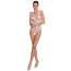 Боди Passion Free Your Senses Erotic Line BS086, белое - Фото №3
