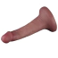 Вібратор Lovetoy Dual Density Power Cock 6, коричневий - Фото №5