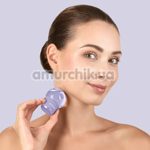 Масажер для обличчя та тіла Geske Cool & Warm Face and Body Massager 7 in 1, бузковий