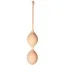 Вагинальные шарики Lyra Delta Kegel Balls, оранжевые - Фото №1