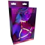 Портупея Taboom Glow In The Dark Seductive Harness With Bow Bra, розовая - Фото №5