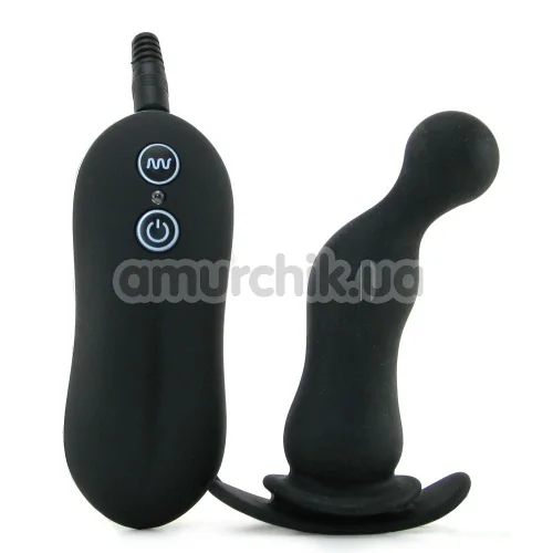 Анальна пробка з вібрацією Tinglers Vibrating Plug III, чорна