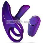 Віброкільце для члена Hueman Infinity Ignite, фіолетове - Фото №1