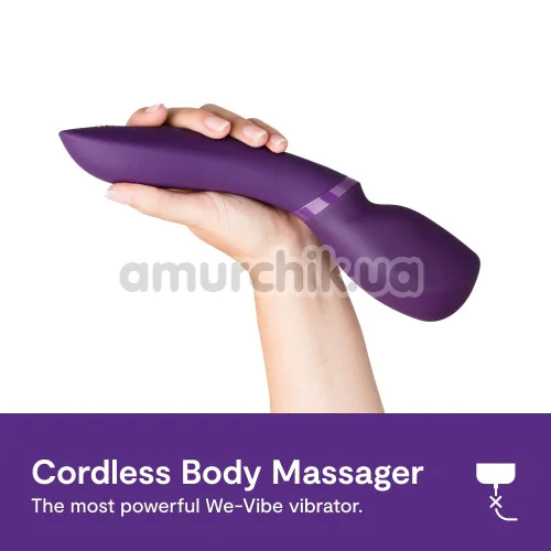 Универсальный массажер We-Vibe Wand 2, фиолетовый