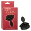 Анальна пробка Forbidden Small Rose Anal Plug, чорна - Фото №9
