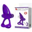 Виброкольцо для члена Pretty Love Vibration Cock Ring, фиолетовое - Фото №10