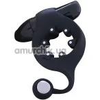 Віброкільце Mojo Magneto Vibrating Cock Ring, чорне - Фото №1