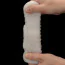 Мастурбатор с вибрацией Knights Ring Drip, белый - Фото №12