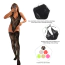 Комплект Star Night Sexy Sleeveless Floral Lace Set, чорний: боді + панчохи - Фото №7