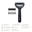 Массажер-роллер для лица и тела с микроиглами Geske MicroNeedle Face & Body Roller 8 in 1, черный - Фото №6