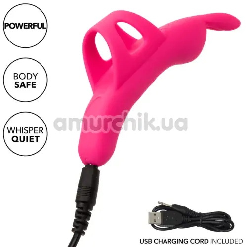 Вибратор на палец Neon Vibes The Flirty Vibe, розовый