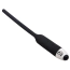 Уретральна вставка з вібрацією Silicone Dilator Urethral Vibrator S, чорна - Фото №4