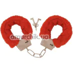 Наручники Power Escorts Love Cuffs, червоні - Фото №1